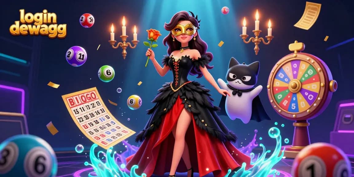 Experience excitement and action at login dewagg casino with dynamic lottery balls and gold prizes.