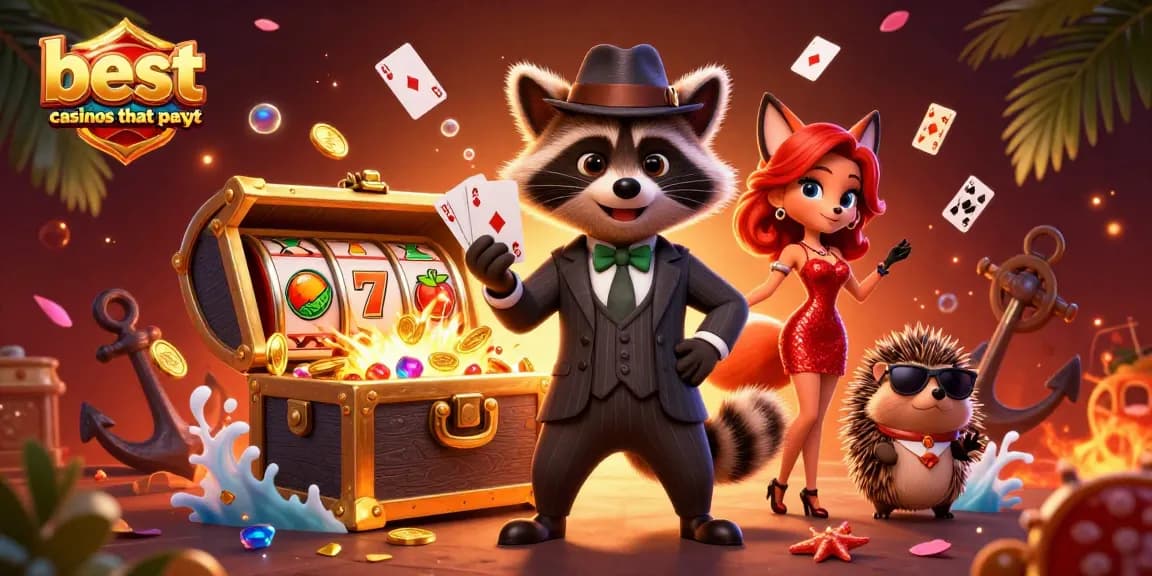 Play and win at the best au online casinos that payout with thrilling characters and vibrant game elements.