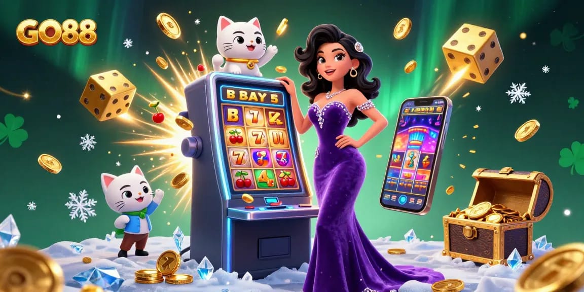 Engage in thrilling gameplay at GO88 with stunning slot visuals and exciting winning potential.
