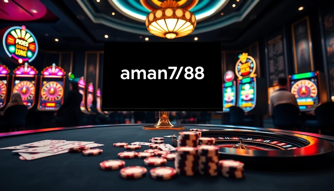 Rasakan kegembiraan aman788 dengan permainan slot yang penuh warna dan aksi kasino yang menarik.