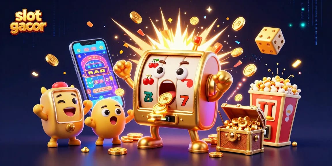 Slot gacor memberikan pengalaman jackpot menarik dengan mesin slot emas dan semangat meriah.