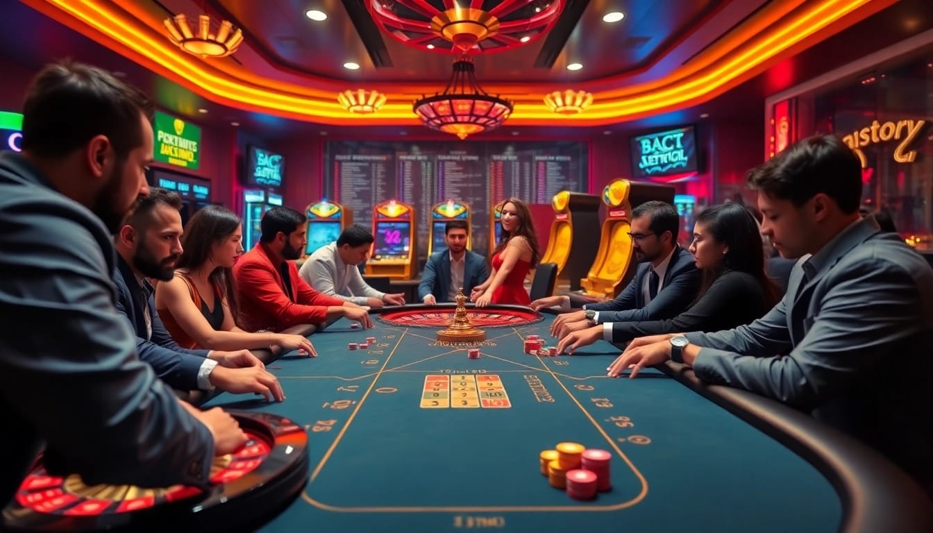 The hidden wiki dark web influences a thrilling poker scene in a luxurious casino environment.