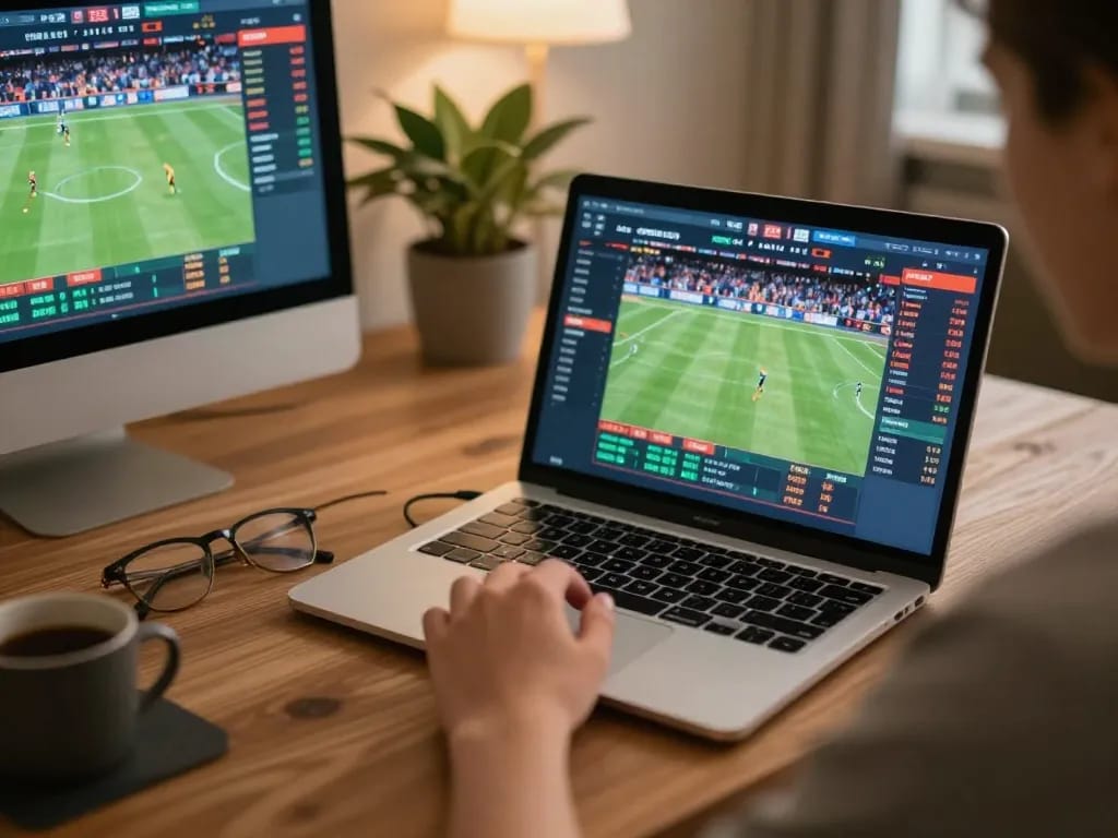 Placing bets through live sports analysis and focusing on betting odds at home using link vào