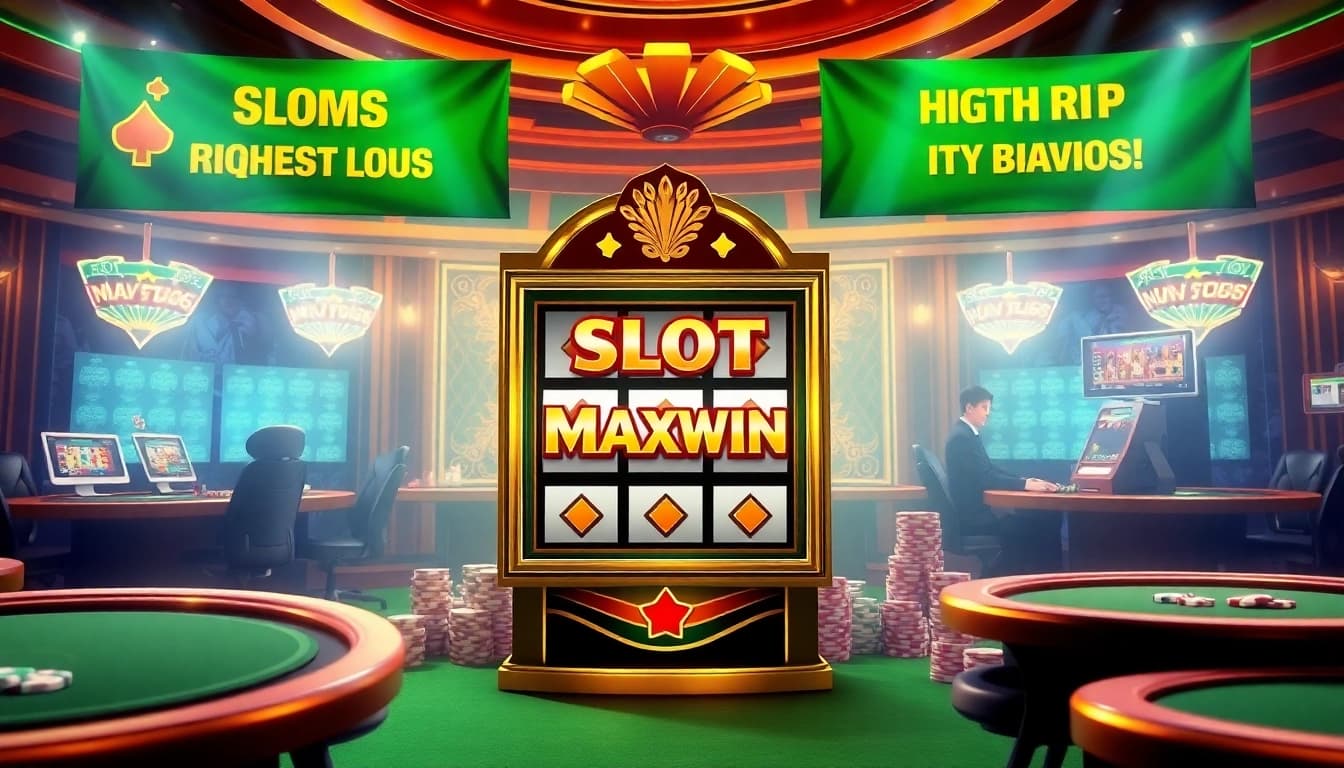 Spin the Slot Maxwin for an exciting casino experience with vibrant games and thrilling wins.