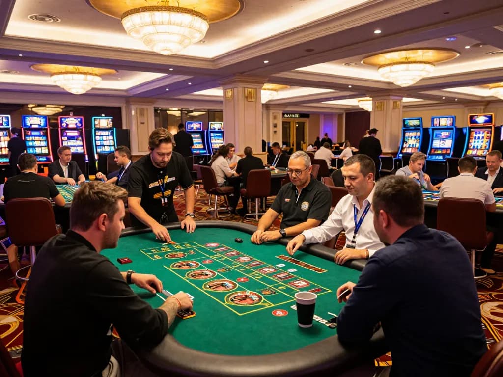 Experience thrilling gameplay at MM88 TODAY in a vibrant casino environment filled with engaging activities.