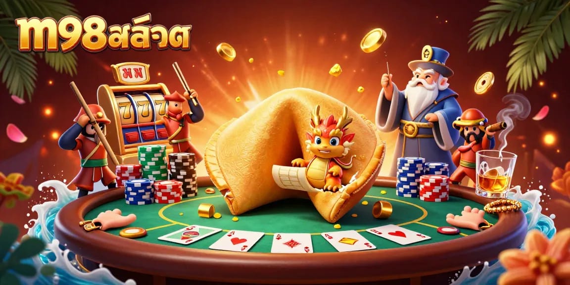 เล่นเกมสล็อต m98สล็อต ด้วยโชคลาภจากขนมฟอร์จูนสุดทองคำ