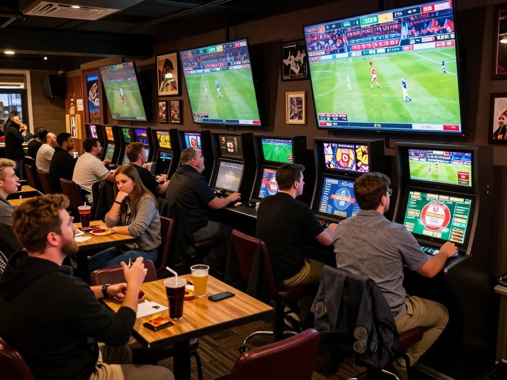 Place winning bets at vk88 in an energetic sports betting venue filled with excitement