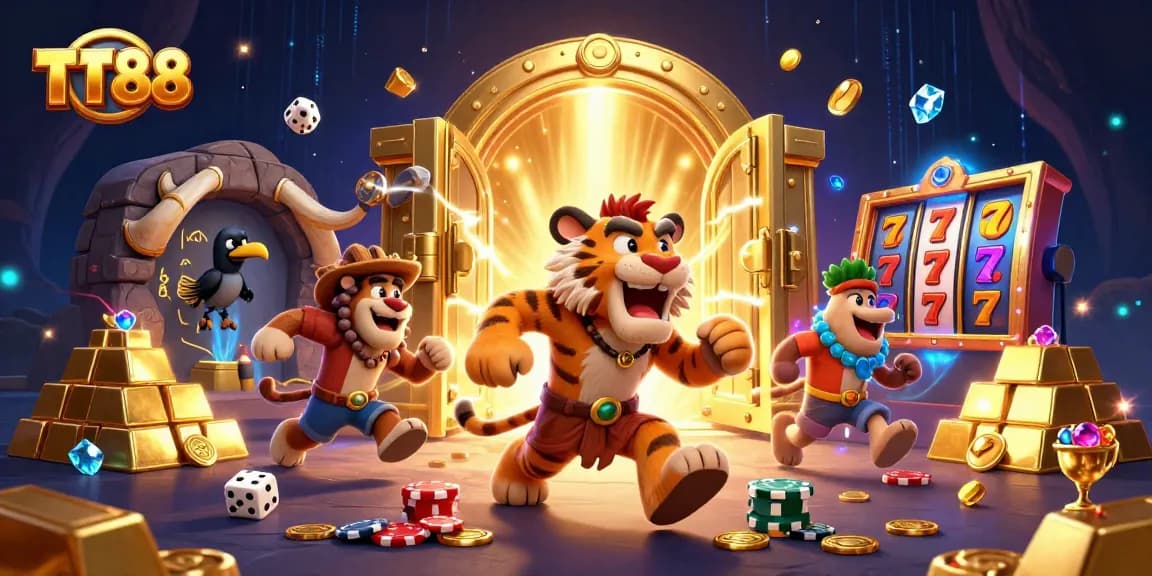 TT88 enhances the casino experience with vibrant slot reels and exciting gameplay elements.
