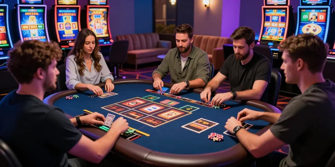 Scoarch.org.uk highlights the best credit card casinos with diverse players engaged in vibrant online gaming experience in 2026.