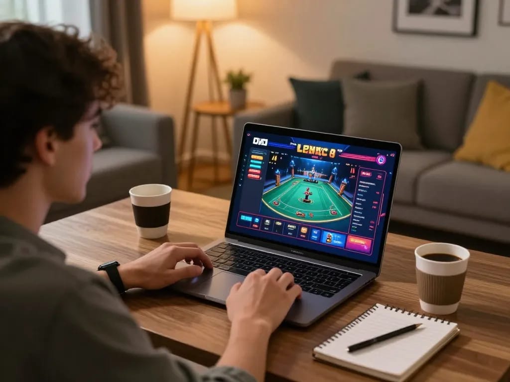 Tập đoàn okwin enhances online gaming experiences through strategic play in a cozy environment.