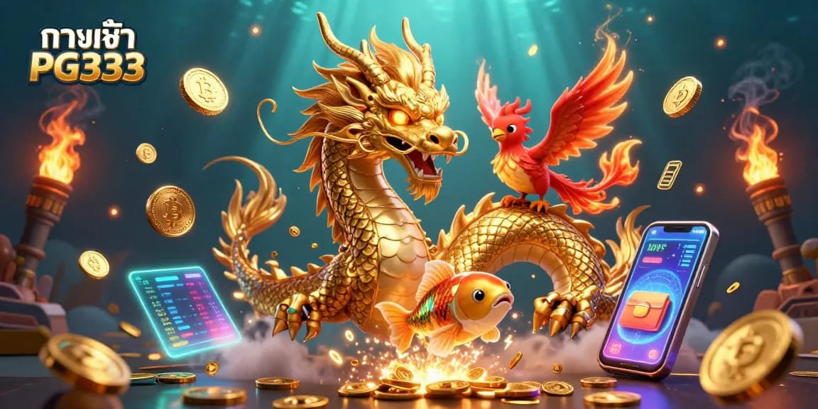 Engage with ทางเข้า PG333 and enhance your gaming experience with vibrant cryptocurrency visuals.