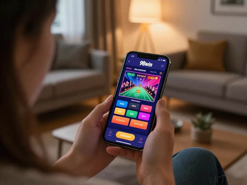 Experience the app 98win while enjoying live casino games in a cozy setting.
