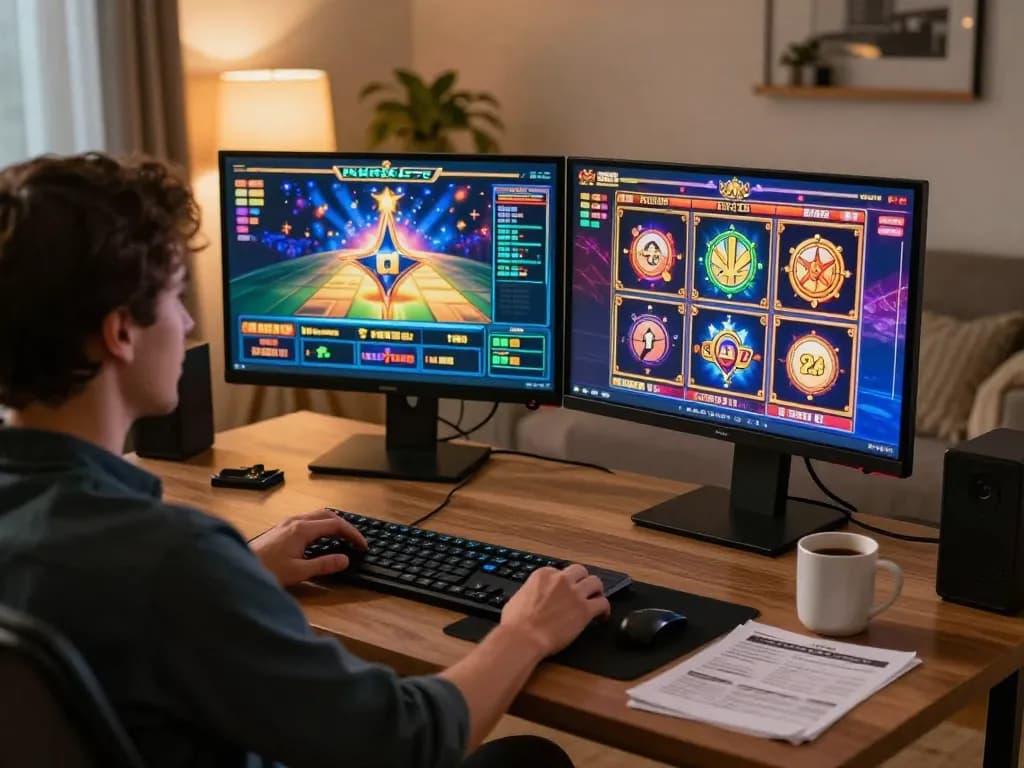 Menang dengan permainan slot aman788 sambil menikmati pengalaman permainan online yang dinamis di rumah.