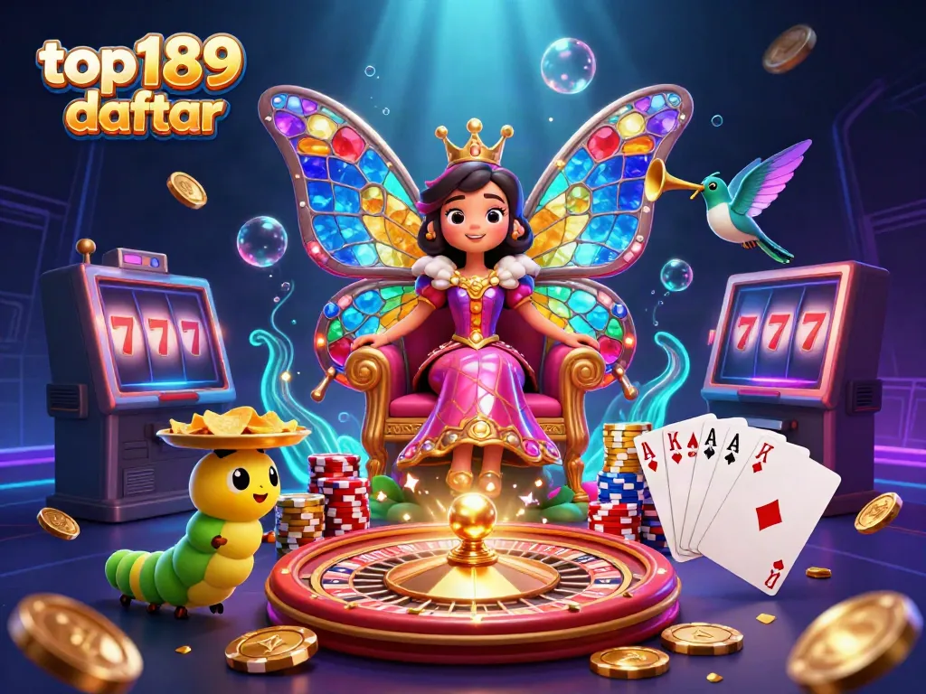 Experience excitement at top189 daftar with immersive slots, vibrant tokens, and casino atmosphere.