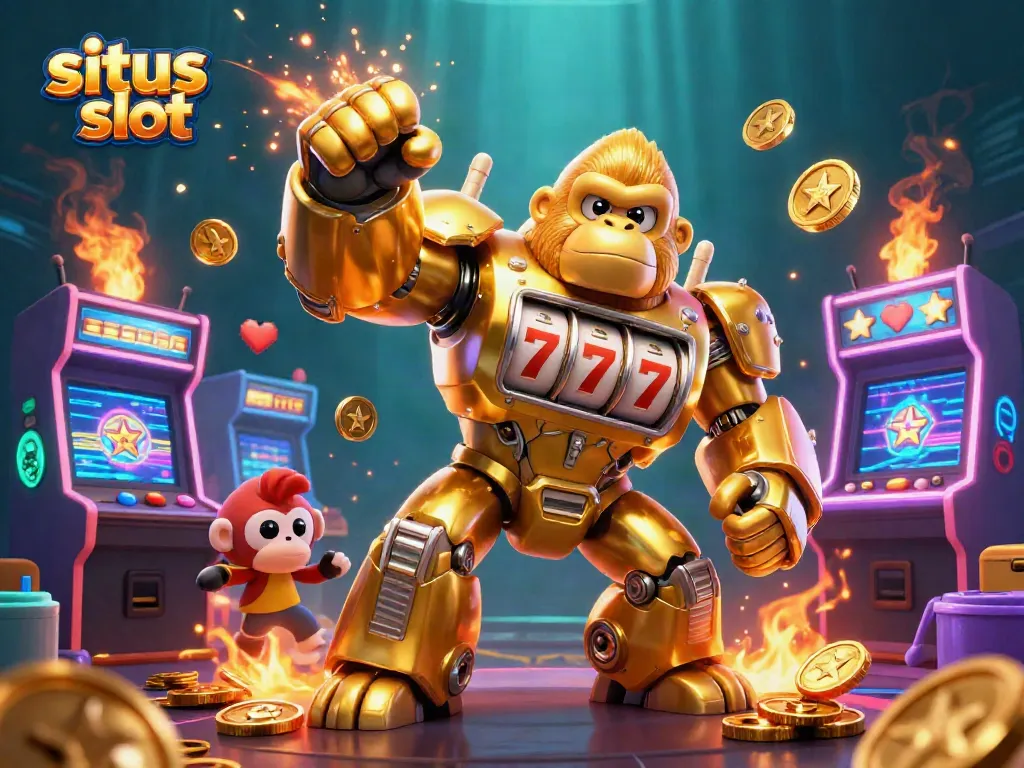 Mainkan situs slot dengan kombinasi mesin slot dan karakter 3D di ilustrasi yang mengesankan.