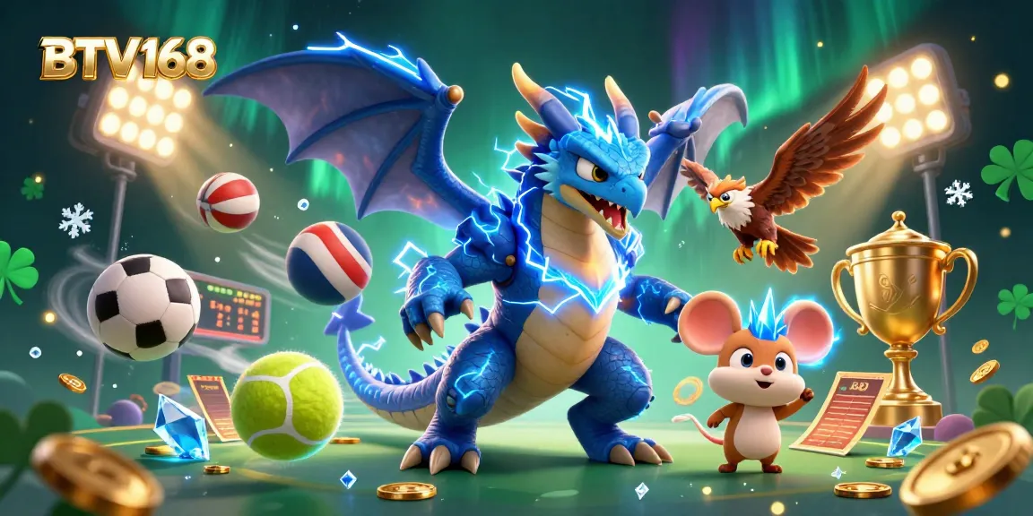 Experience BTV168 gaming excitement with dynamic sports elements and thrilling characters.