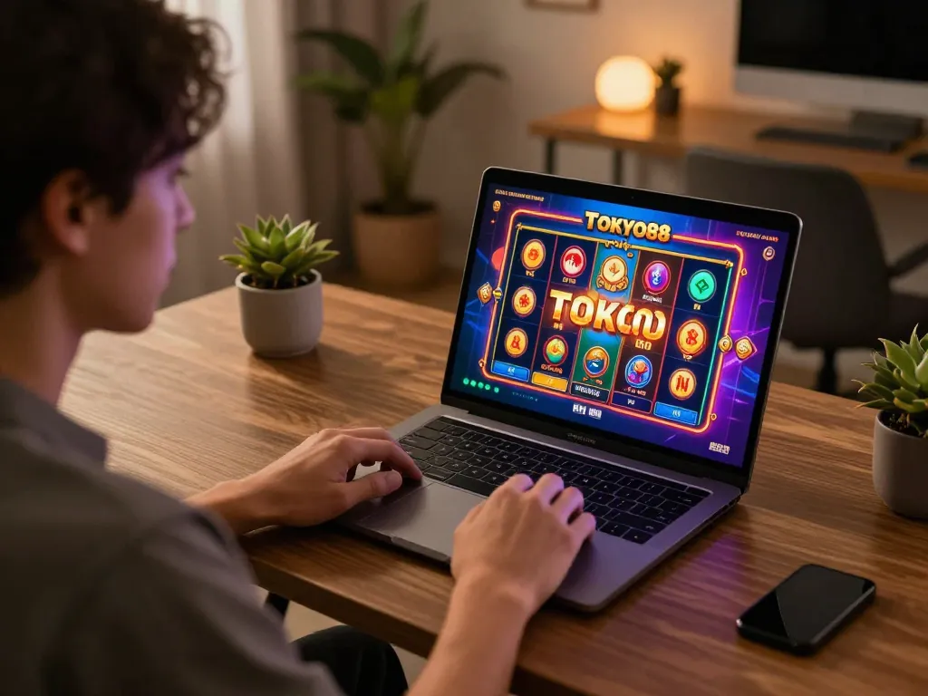 Permainan slot online yang menarik di platform TOKYO88 menampilkan animasi yang kaya dan kombinasi kemenangan