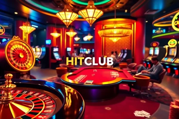 Experience the thrill of gambling at HITCLUB with vibrant tables and exciting gameplay.