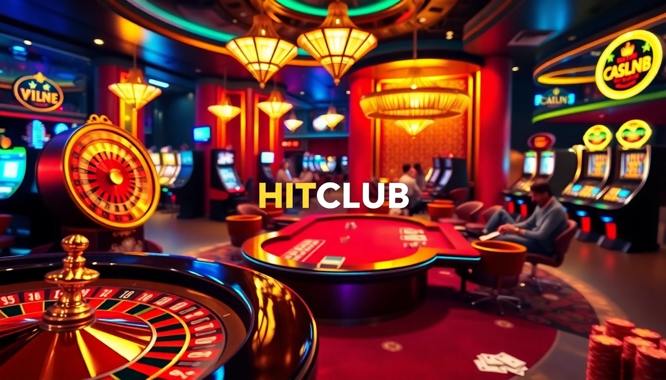 Experience the thrill of gambling at HITCLUB with vibrant tables and exciting gameplay.