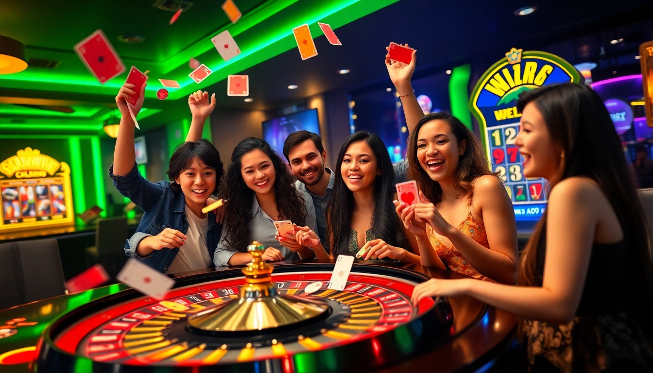 Experience the excitement of nekatwin with players winning big at a casino table.