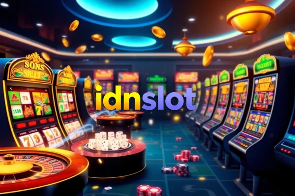 Play thrilling casino games on the idnslot platform with vibrant visuals and engaging graphics.