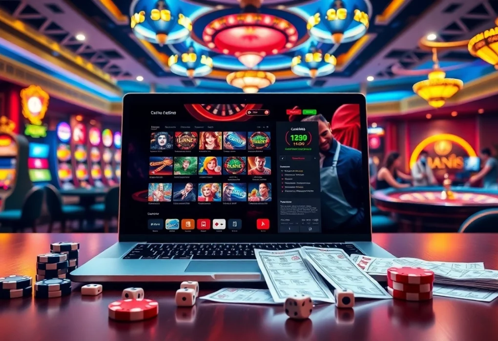Experience exhilarating online betting with trusted platforms at https://nhacaiuytinvn.us.com/ featuring vibrant casino visuals.
