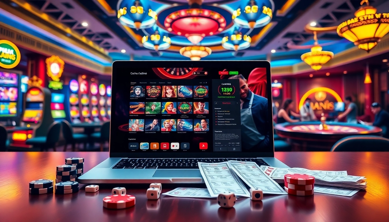 Experience exhilarating online betting with trusted platforms at https://nhacaiuytinvn.us.com/ featuring vibrant casino visuals.