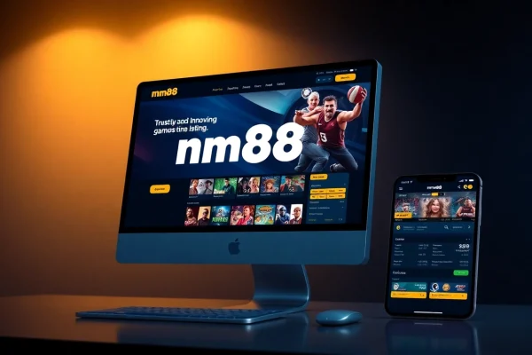 mm88 online gambling interface with user-friendly design and vibrant game selection