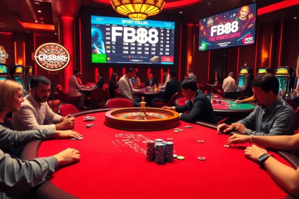 Experience thrilling gaming action at https://fb88.style/ with live poker and sports betting excitement.